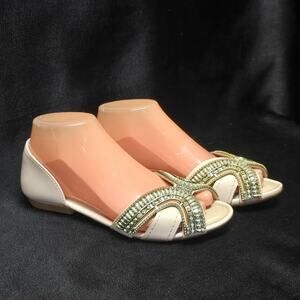 Dakota Ser Linda E Ser Feliz Nordeste Sandals Peep Toe Dress Shoes